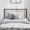 vidaXL Metal Replace Headboard Black 100 cm