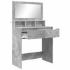 vidaXL Bedroom Dressing Tables Concrete Grey 80 x 39.6 x 135 cm
