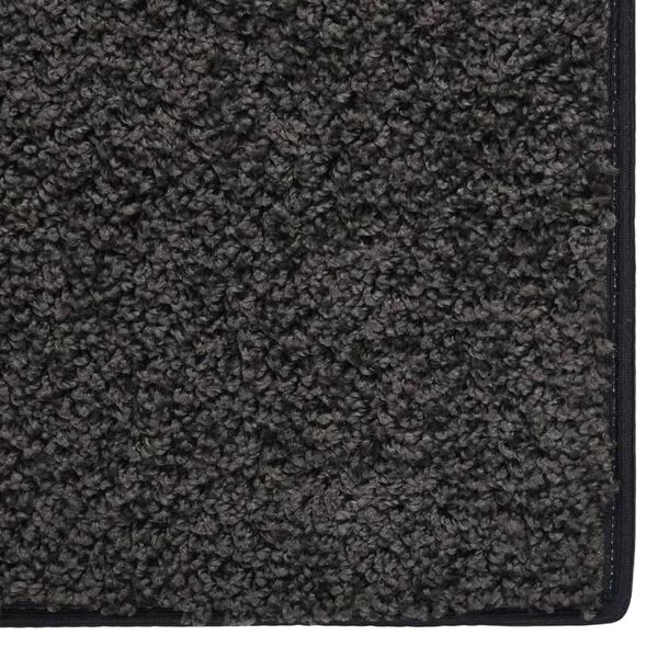 vidaXL Soft Pile Rug Anti-slip 57x150 cm Anthracite