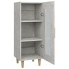 vidaXL Sideboard Concrete Grey 34.5x34x90 cm Engineered Wood