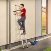 Hailo Telescopic Ladder FlexLine 260 264 cm Aluminium 7113-091