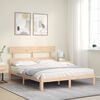 vidaXL Bed Frame without Mattress 160x200 cm Solid Wood Pine
