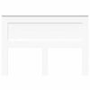 vidaXL Headboard with Headboard White 140 cm Engineered Wood