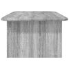 vidaXL Coffee Table Grey Sonoma 93 x 53 x 33 cm Engineered Wood