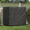 vidaXL Outdoor Swing Cover Black