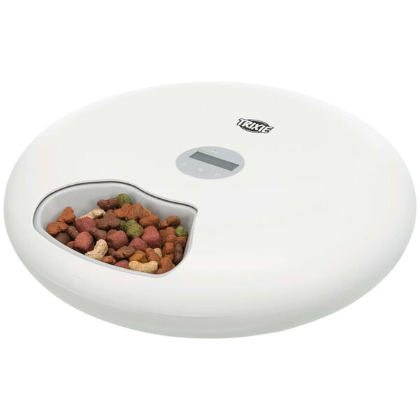 TRIXIE Automatic Food Dispenser TX5+1 White