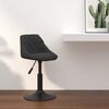vidaXL Bar Stool Black Velvet