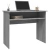 vidaXL Desk Grey Sonoma 90x50x74 cm Engineered Wood