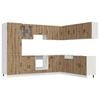 vidaXL 14 Piece Kitchen Cabinet Set "Kalmar" Artisan Oak Engineered Wood