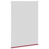 vidaXL Roller Blind Blackout Red 95x150 cm Fabric Width 90.7 cm Polyester