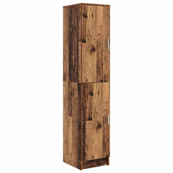vidaXL Highboard Old wood 35 x 39 x 168 cm Engineered wood