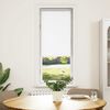 vidaXL Roller Blind Blackout White 60x130 cm Fabric Width 55.7 cm Polyester