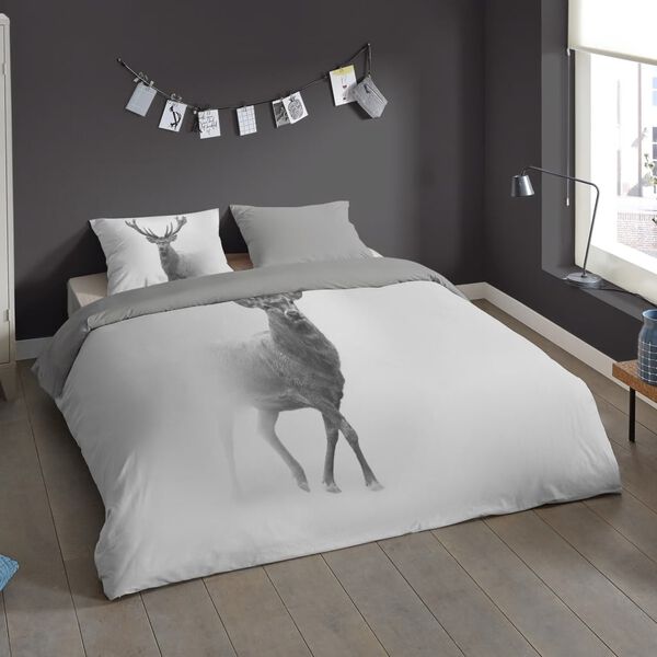 Pure Duvet Cover GREY DEER 140x200/220 cm