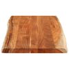 vidaXL Table Top 110x60x3.8 cm Rectangular&nbsp;Solid Wood Acacia Live Edge