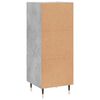 vidaXL Sideboard Concrete Grey 34.5x34x90 cm Engineered Wood