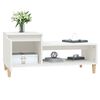 vidaXL Coffee Table White 100x50x45 cm Engineered Wood