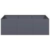 vidaXL Planter Anthracite 120x80x40 cm Steel