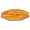 vidaXL Table Top 60x60x2 cm Octagonal Solid Wood Acacia