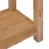 vidaXL Console Table 120x35x75 cm Solid Teak Wood