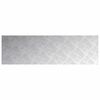 vidaXL Stair Tread Rectangular 4 pcs Silver 100 x 30 cm Aluminium