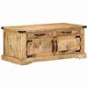 vidaXL Coffee Table with Drawer Brown 90 x 50 x 40 cm Solid Mango Wood