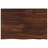 vidaXL Live Edge Table Top 100 x 60 x 3.2 cm Rectangular