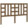 vidaXL Bed Headboard Honey Brown 156x4x100 cm Solid Wood Pine