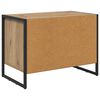vidaXL Shoe Cabinet Artisian Oak 60 x 35 x 44 cm Engineered Wood