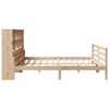 vidaXL Bookcase Bed without Mattress 200x200 cm Solid Wood Pine