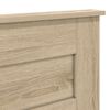 vidaXL Headboard Sonoma Oak 200 cm Engineered wood