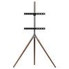 One For All Tripod TV Stand 32- 65 Dark Brown
