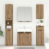 vidaXL Bathroom Cabinet with Storage Artisan Oak 64.5 x 33.5 x 59 cm