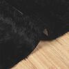 vidaXL Shaggy Rug High Pile NAVARRA Black 130x200 cm Polyester
