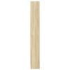 vidaXL Bookcase Sonoma Oak 40x24x176 cm Engineered Wood