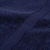 vidaXL Premium Wash Towels "SOLUND" 10 pcs Navy Blue 30x30 cm 600 gsm