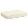 vidaXL Pallet Cushion Set 3 pcs Cream 120 x 80 x 12 cm Oxford fabric