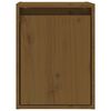vidaXL Wall Cabinets 2 pcs Honey Brown 30x30x40 cm Solid Wood Pine