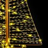 vidaXL Christmas Tree with 100 LEDs Warm White 120 cm PET