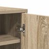 vidaXL Shoe Cabinet Sonoma Oak 60x35x70 cm Engineered Wood