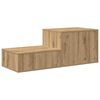 vidaXL Storage Cabinet 2 pcs Artisan Oak 127 x 41 x 40 cm