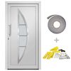 vidaXL Front Door White 98x200 cm
