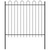 vidaXL Garden Fence BOXTEL Grey