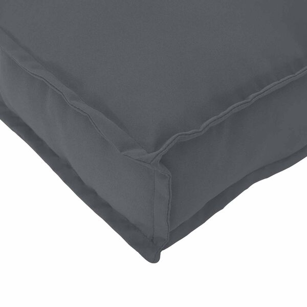 vidaXL Pallet Cushion Set 3 pcs Anthracite Oxford fabric