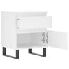 vidaXL Bedside Cabinets 2 pcs White 40x35x50 cm Engineered Wood