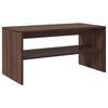 vidaXL TV Cabinet Brown Oak 80x40x40 cm Engineered Wood