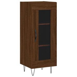 vidaXL Sideboard Brown Oak 34.5x34x90 cm Engineered Wood