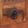 vidaXL Sideboard 50x30x100 cm Solid Acacia Wood