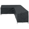 vidaXL Furniture Cover Black