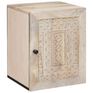 vidaXL Bathroom Cabinet White 38 x 33 x 48 cm Engineered Wood