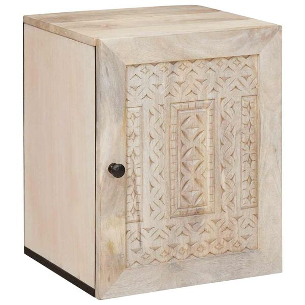 vidaXL Bathroom Cabinet White 38 x 33 x 48 cm Engineered Wood